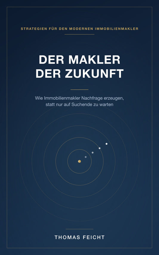 Der Makler der Zukunft – Taschenbuch-Cover